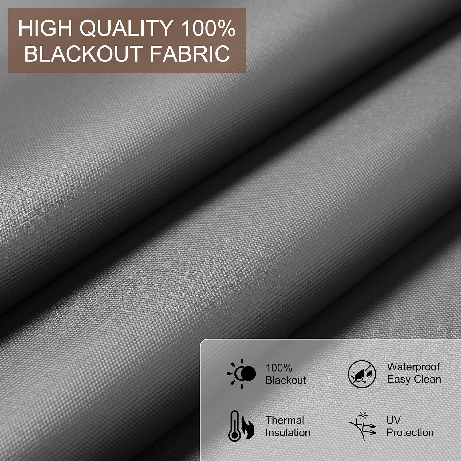 BERISSA Cordless Blackout Roller Shades for Indoor Windows with Light Blocking Strips,Free-Stop Pull Down Shades,Thermal Insulated UV Protection Roller Blinds for Home Office (Black,22" W x 72" H)