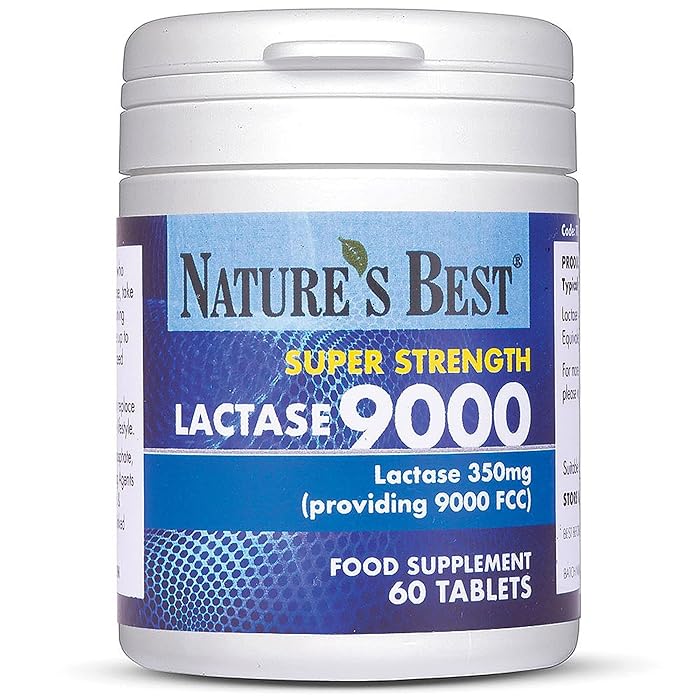 Buy Super Strength Lactase Tablets 9000 FCC Enzyme Units Max Strength