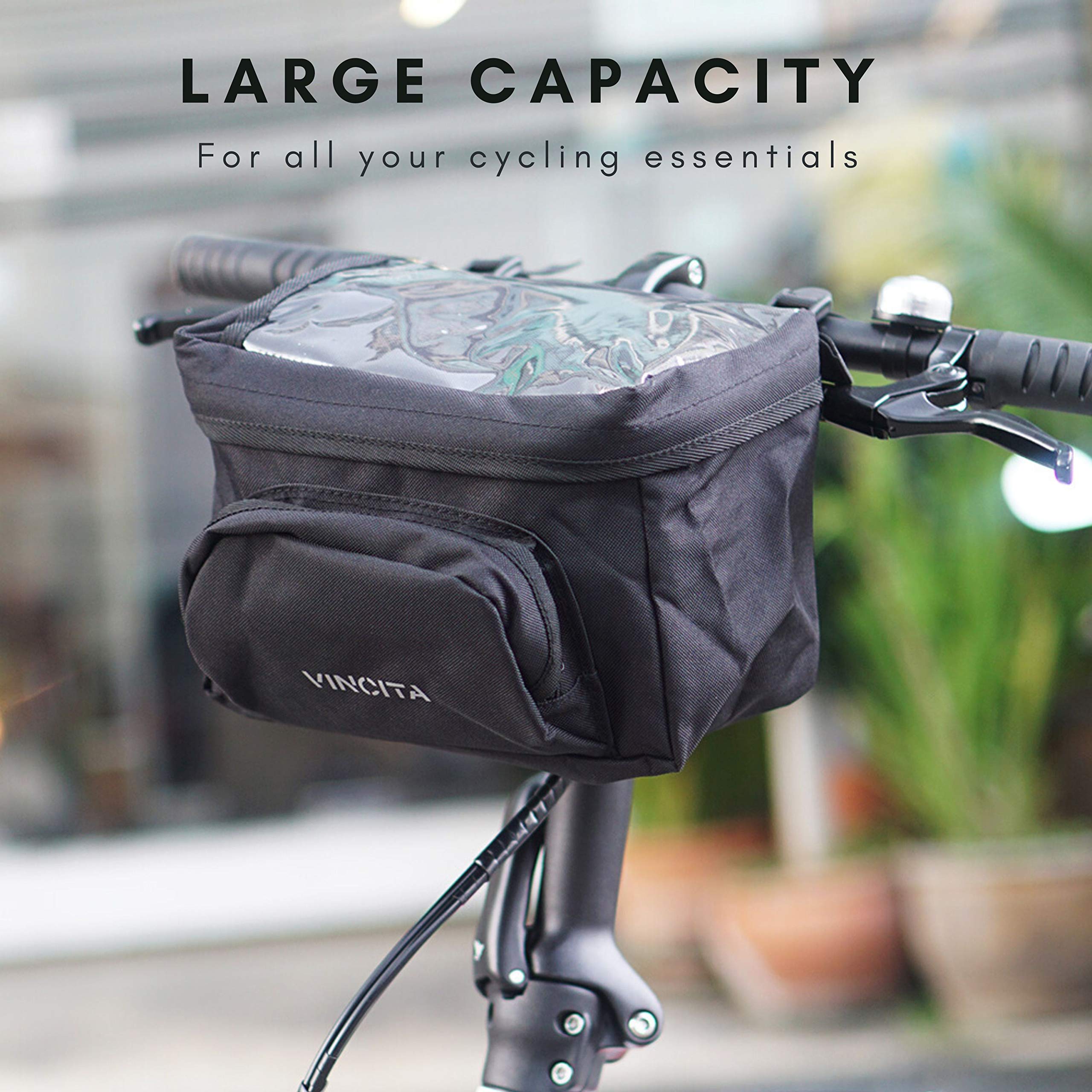Kit Crochets Vincita Pour Sacoches Vélo - Adaptable Support Jusqu'à 13mm