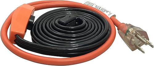 Cable eléctrico calentador de tuberías Frost King HC3A, 3 pies, 120 V x 7 W, funcionamiento automático, HC6A