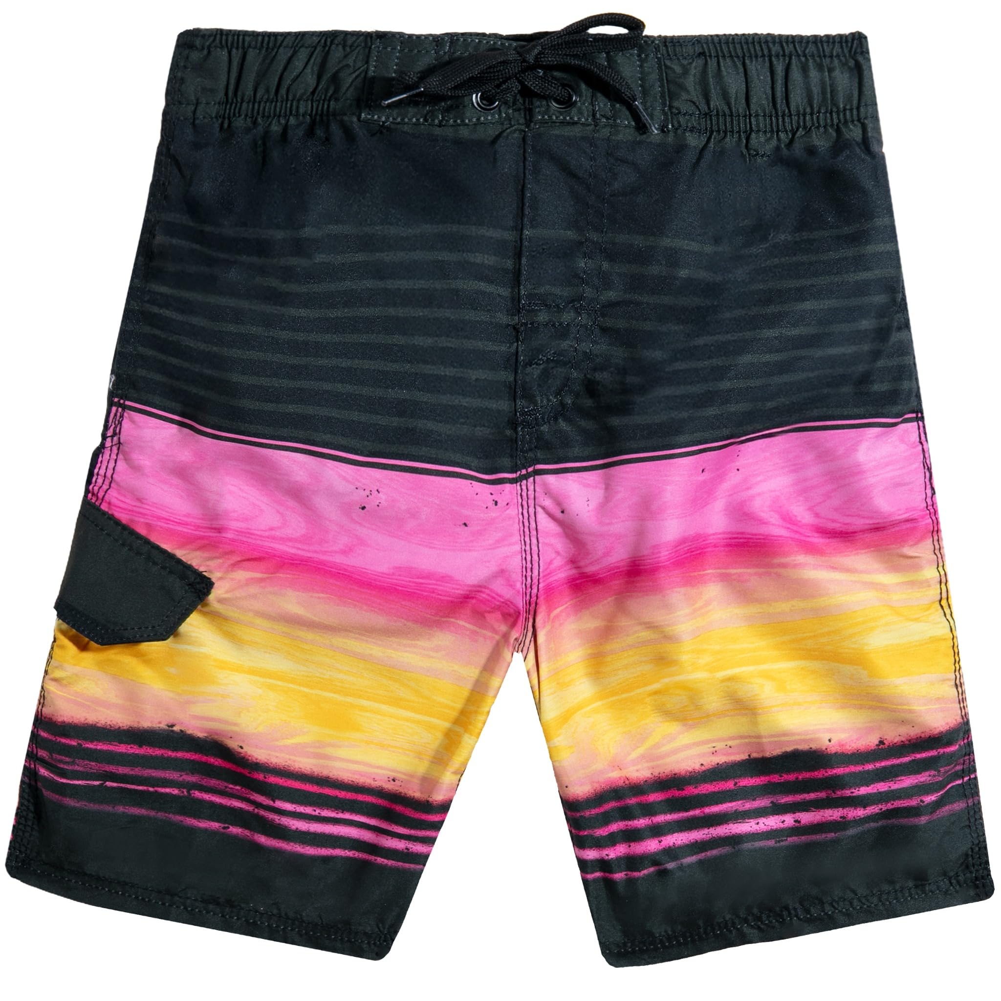 Kanu Surf Boys' Yolo Quick Dry UPF 50+ Beach Swim Trunk