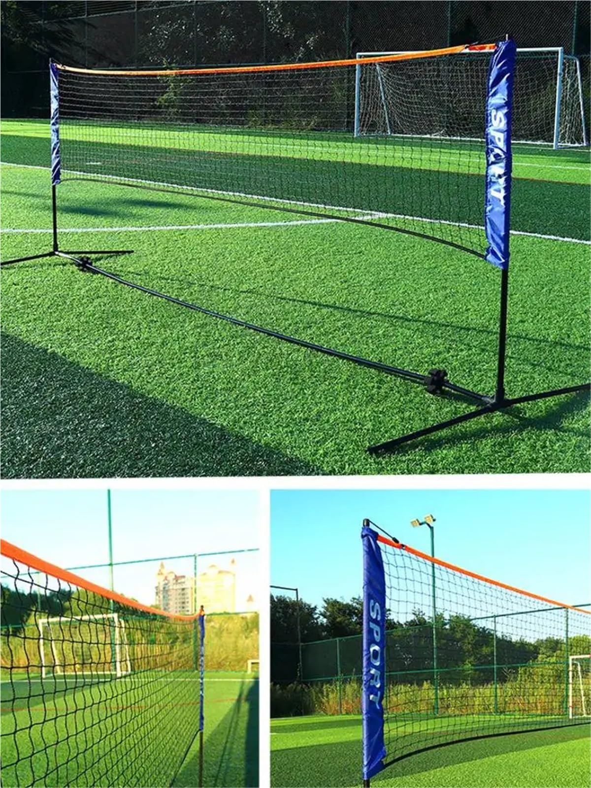 Rete da badminton standard for allenamento sportivo professionale pallavolo Facile installazione tennis all'aperto Esercizio Per Esterni
