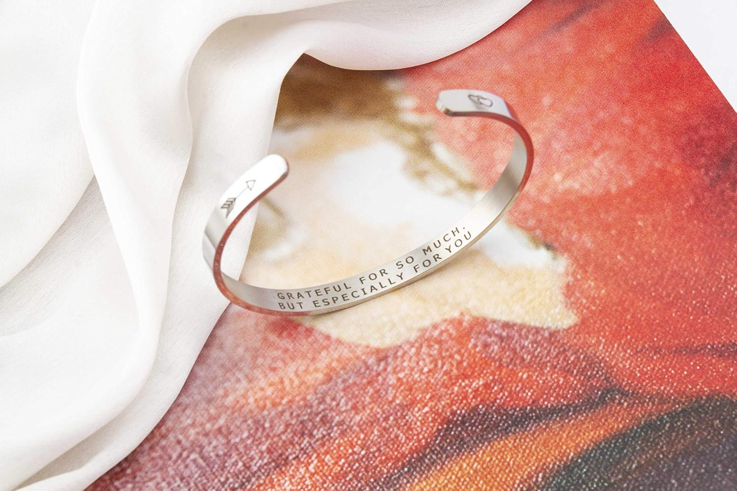 A N KINGPiiN Inspirational Bracelets for Women Inspirational Gift for Women, Men Motivational Birthday Cuff Bangle Friendship Personalized Mantra Jewelry Come Gift Box - Image 3