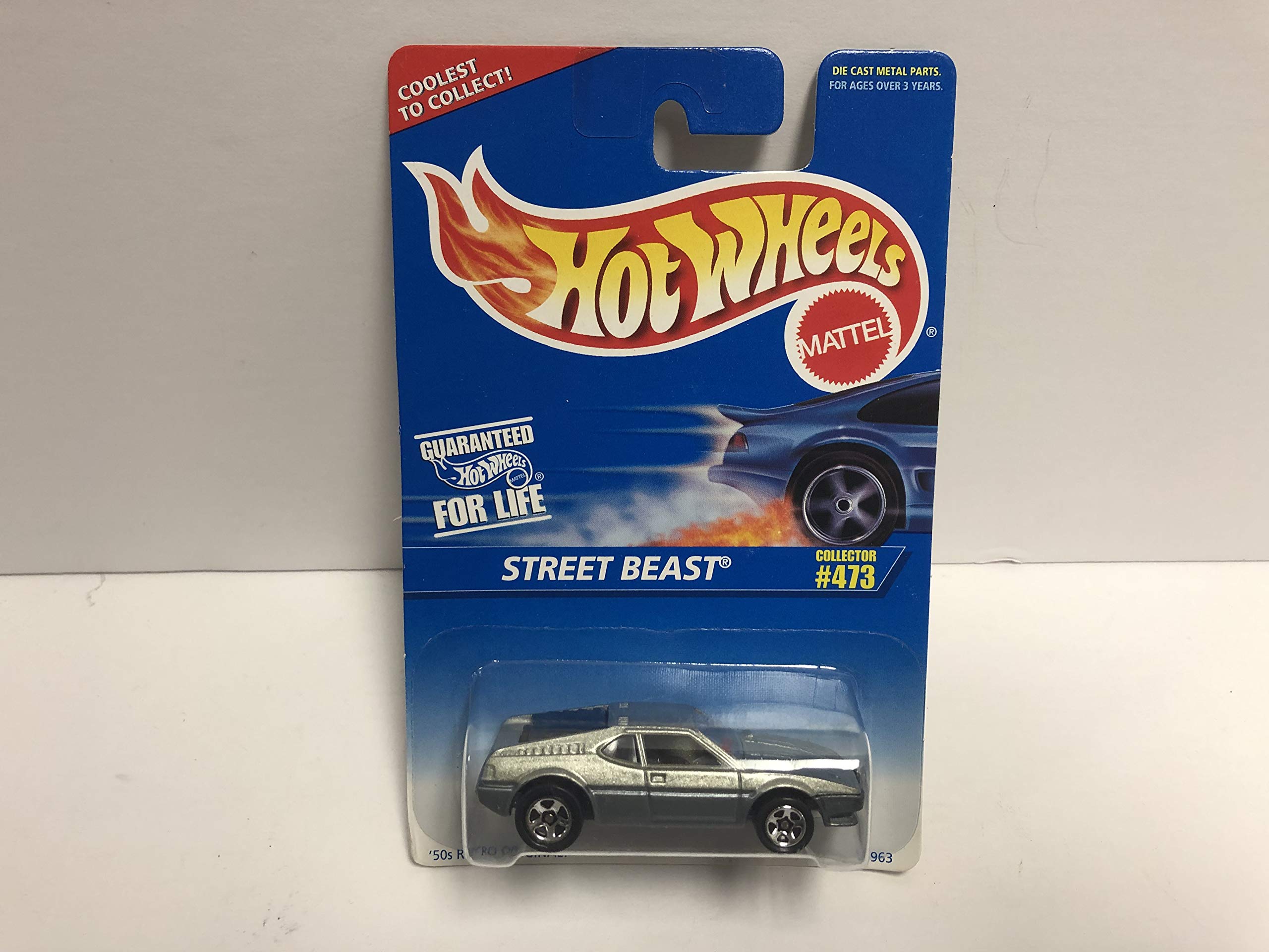 STREET BEAST (GRAY PAINT) 1996 Mattel Hot Wheels Collector diecast