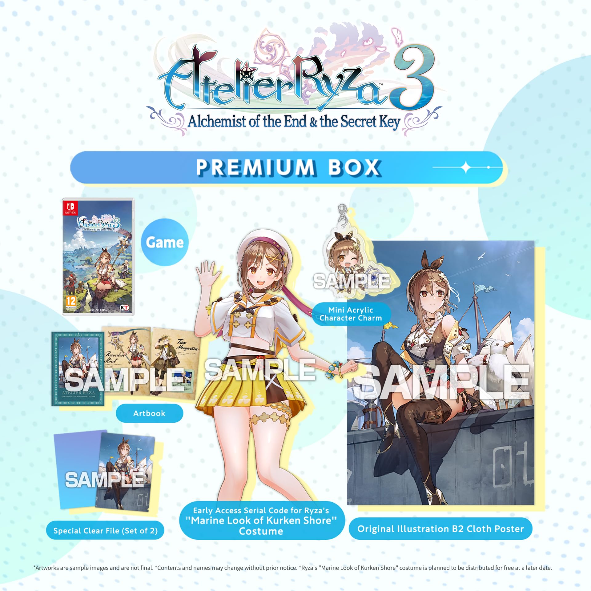 Atelier Ryza 3: Alchemist of the End & the Secret Key - PREMIUM BOX (Nintendo Switch)
