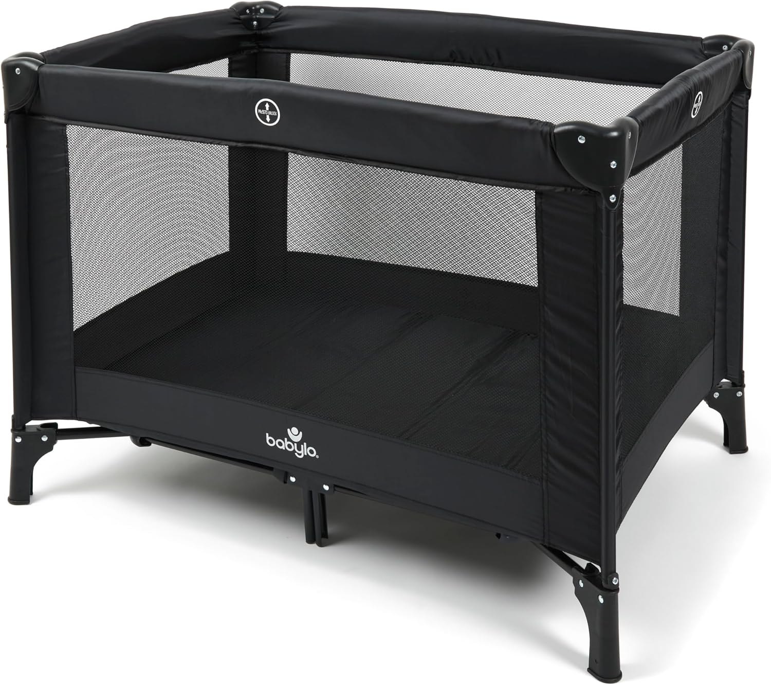 Babylo Travel cot, Black, one Size Amazon.co.uk Baby Products