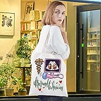 Vista 5 de LEVLO Bolsa de mano para tecnólogo de ultrasonido, regalo de ecografista, bolsa de hombro con tecnología de ecografía, regalo de graduación