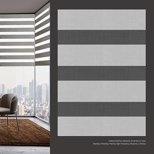 Miniatura 3 de Persianas enrollables motorizadas con control remoto (persianas de ventana) con batería recargable incorporada. Smart Home compatible con la