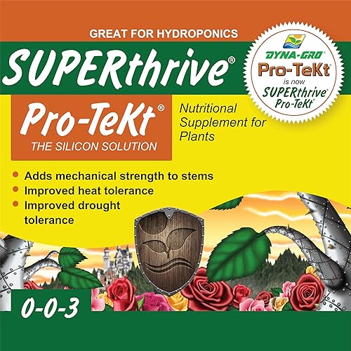 Miniatura 6 de SUPERthrive® Pro-Tekt® 0-0-3 Suplemento de silicona para plantas, 1 cuarto de galón