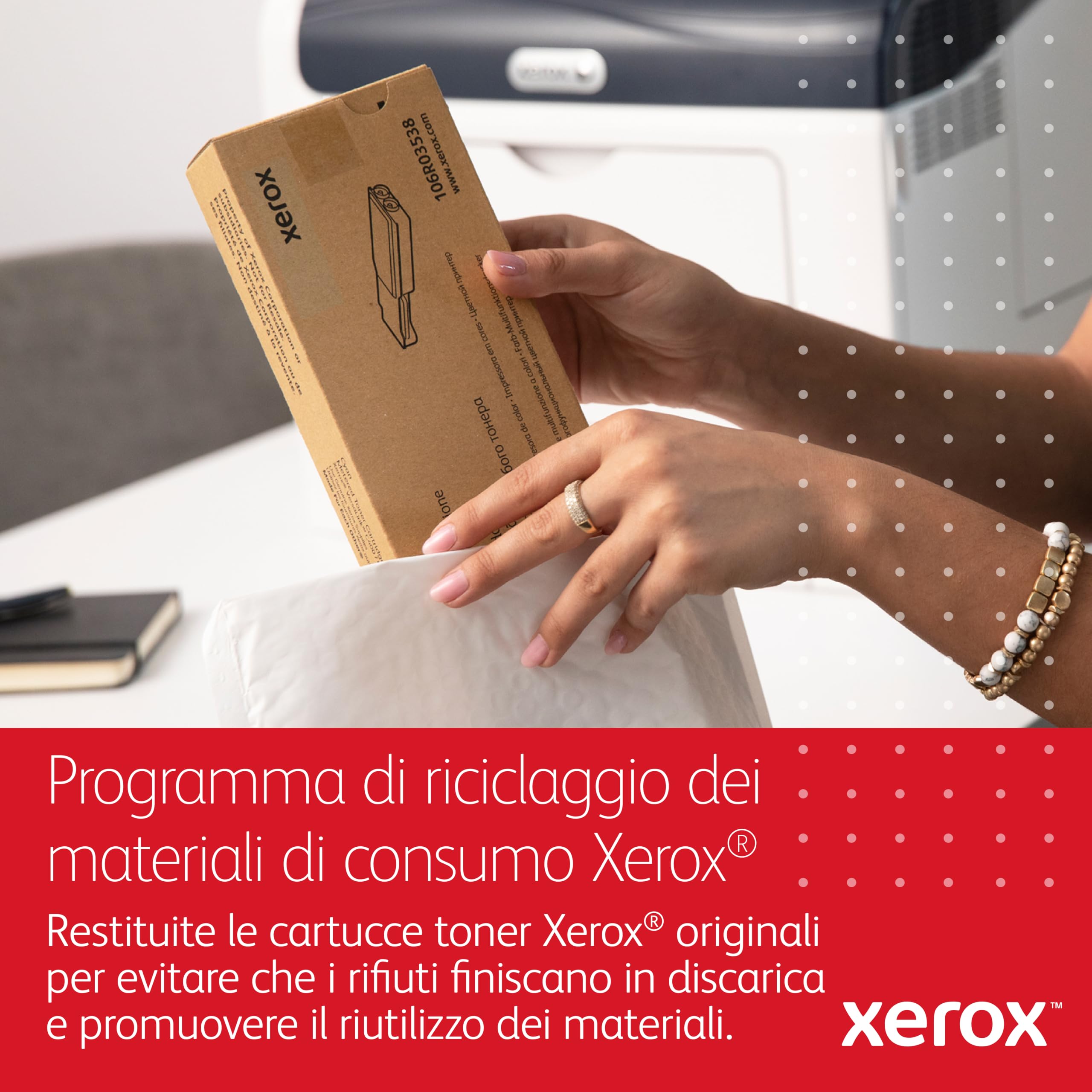 Xerox Cartuccia toner Giallo ad alta resa (006R05078), Resa 2.500 pagine- Compatibile con le stampanti a colori C240, C245, C255a, C300, C303a e C305ae
