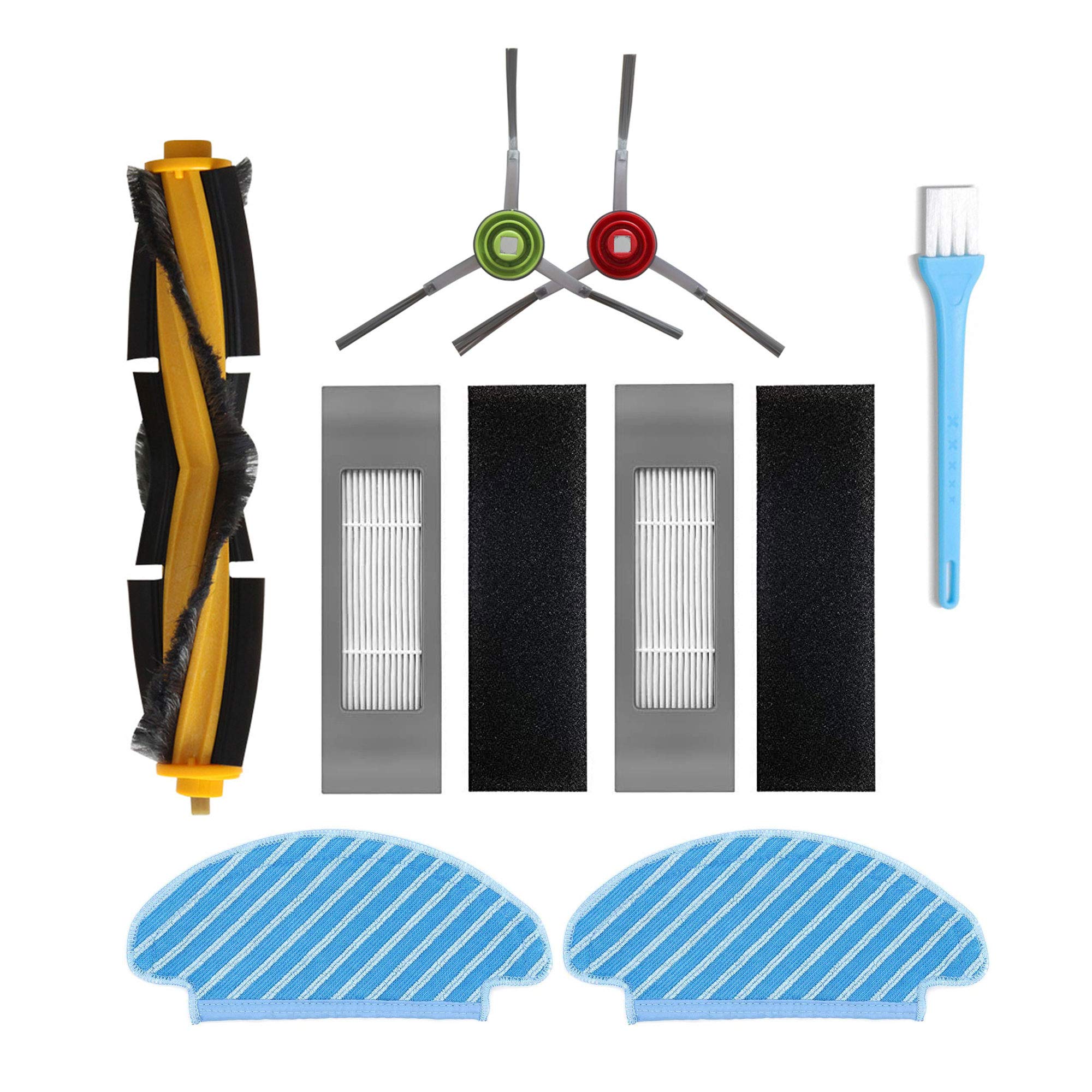 UOTOPO N10 Accessories Kit Replacement Parts Compatible with ECOVACS Deebot N10/N8 Robot Vacuum Cleaner Filter