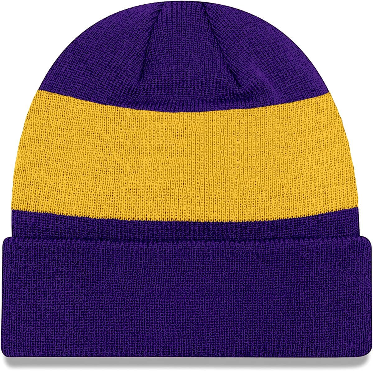 NFL Kids Youth 8-20 Officially Licensed Team Color Primary Logo Basic Sport Knit Cold Weather Cuffed Beanie Hat - Image 3