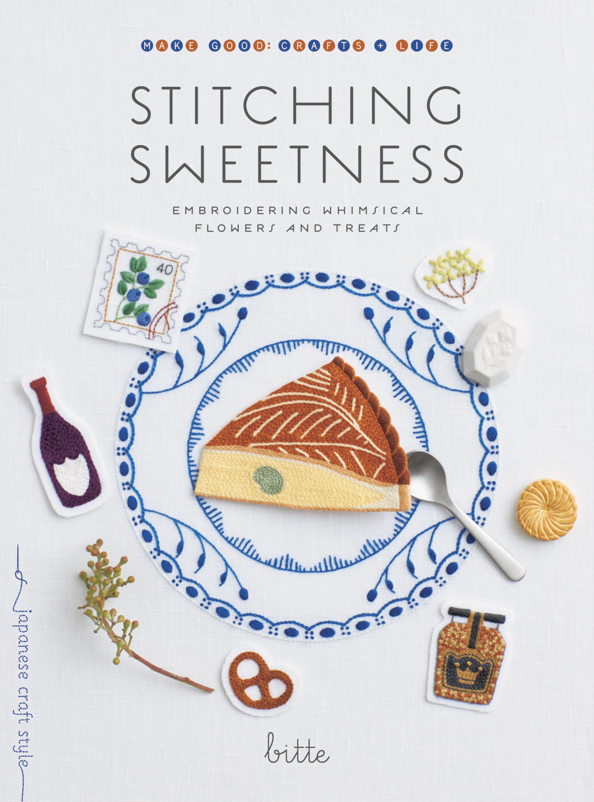 Stitching Sweetness: Embroidering Whimsical Flowers and Treats