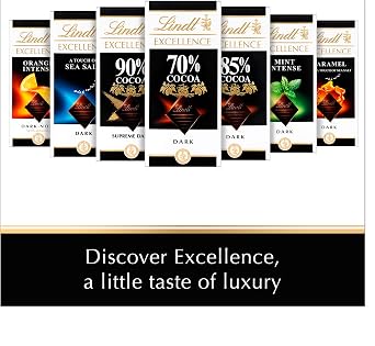 Chocolate Lindt Tablet Chocolate Excellence 70% Cocoa