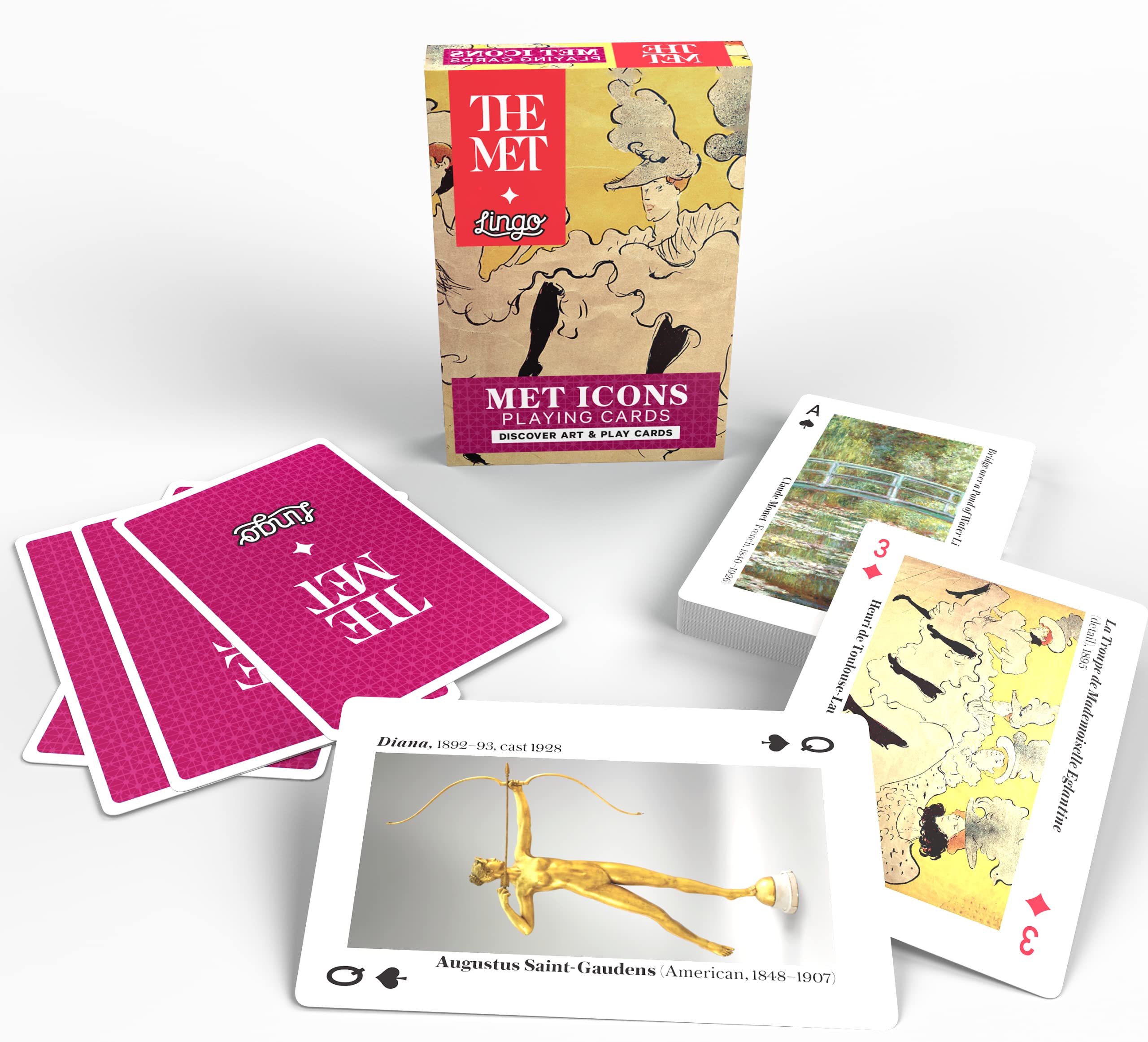 Lingo Met Icons Playing Cards - The Metropolitan Museum of Art x Discover Art & Play Cards