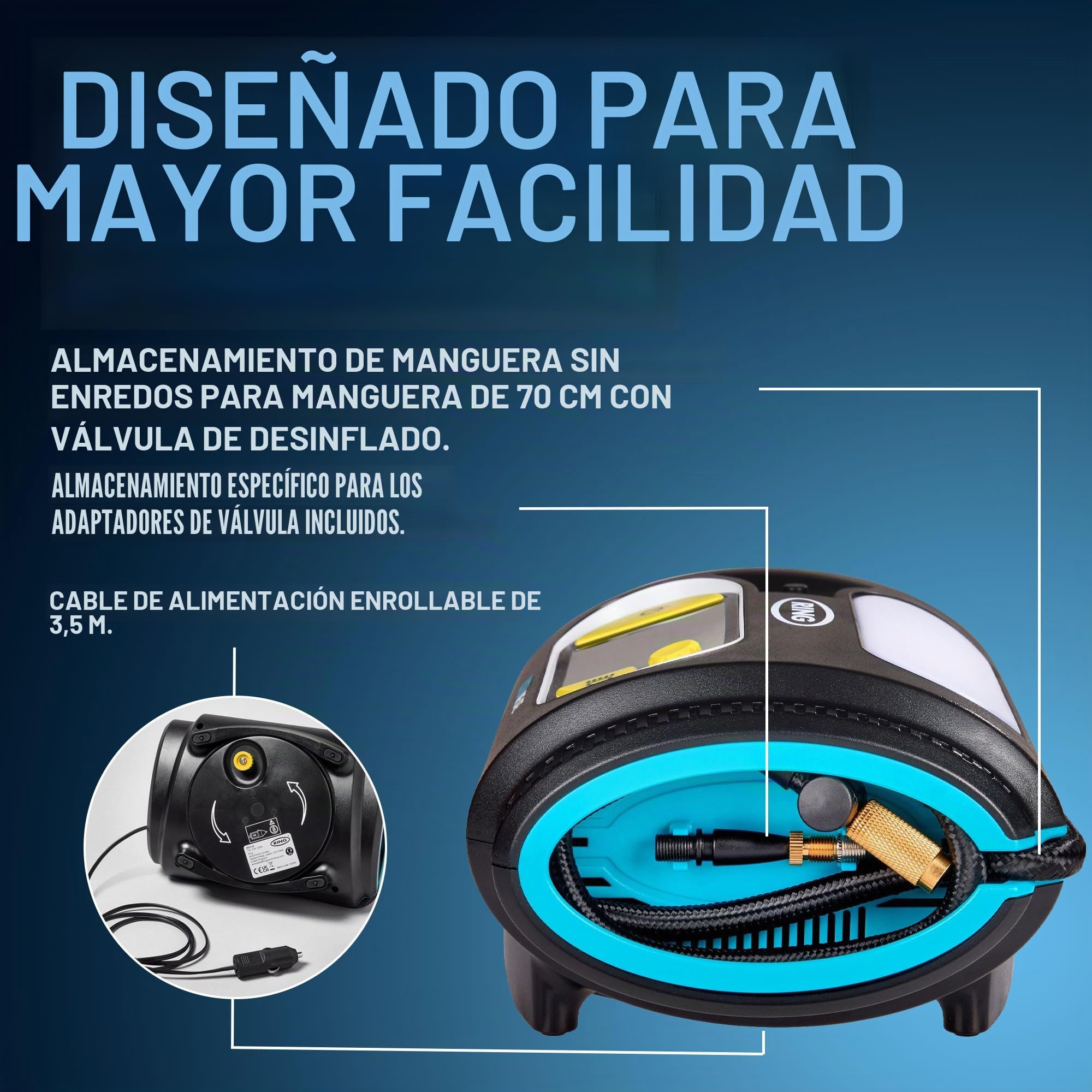 RING ULTRAINFLATE Tyre Inflators