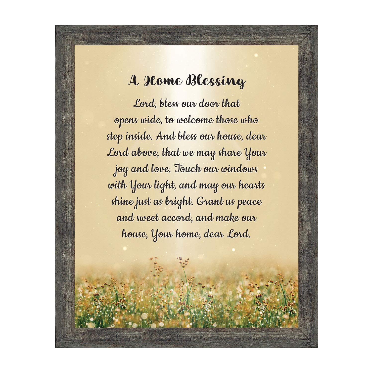 Amazon.com: God Bless This Home Sign, Home Blessing Decor