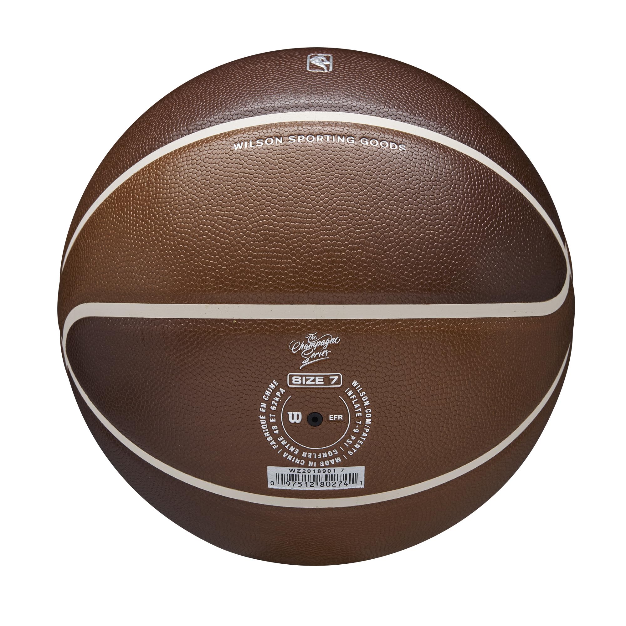 Amazon | WILSON NBA シャンパンシリーズ バスケットボール - ブラウン