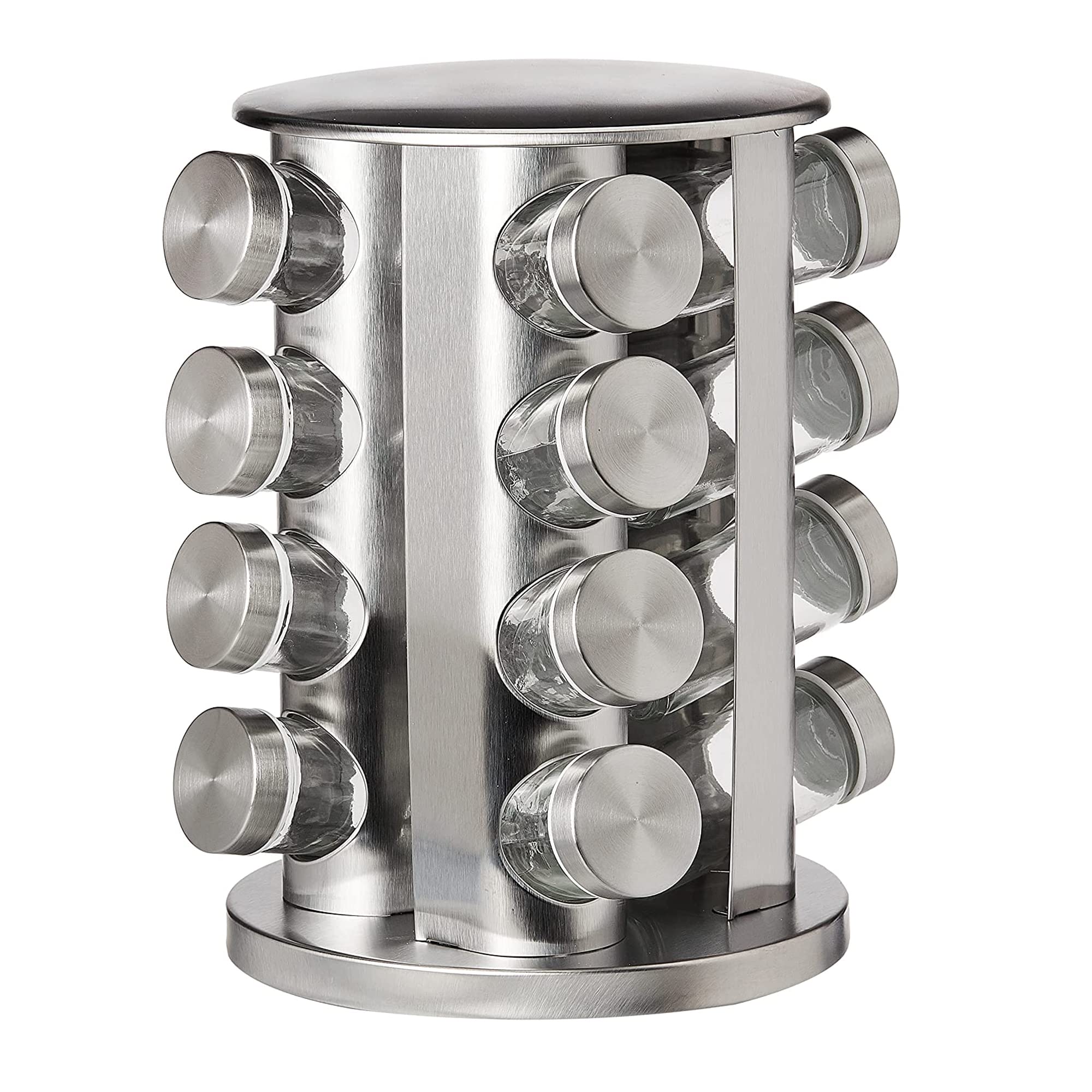 Sulfar Revolving Spice Tower,Round Spice Rack