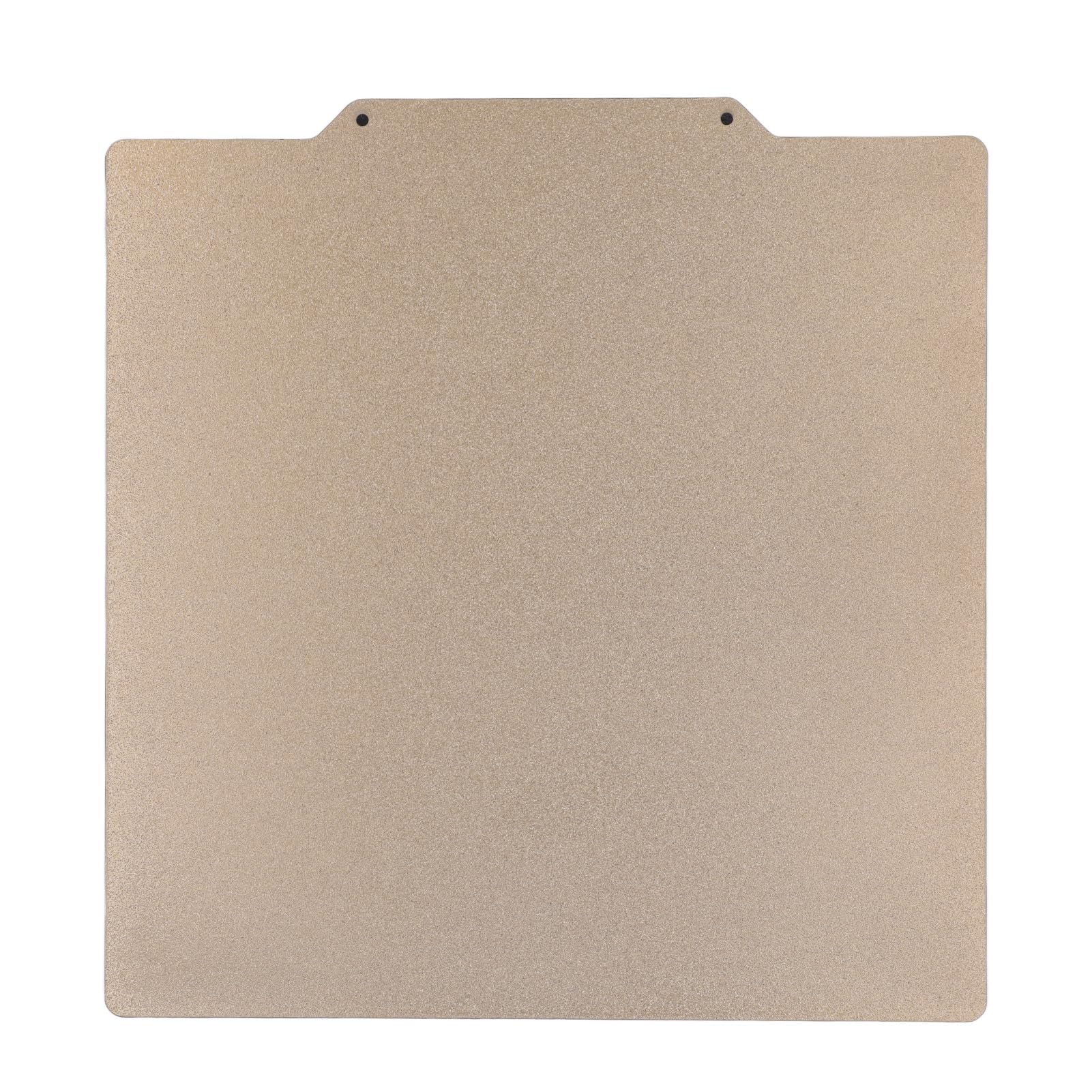 Annadue PEO 3D-Druckerbett 350 X 350 Mm mit Strassmuster, Doppelseitige Magnetische Bauplatte aus PEI-strukturiertem Federstahl, Starke Haftung und Flexibel für PLA TPU PETG, Kompatibel mit