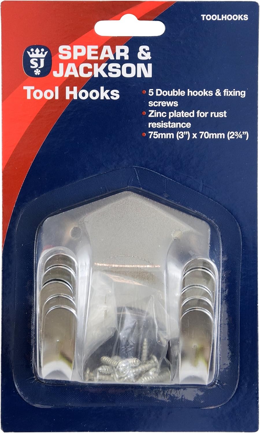 Spear & Jackson Tool Hooks Silver Tools & Home Improvement