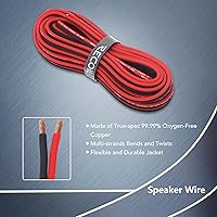 Vista 3 de RECOIL PCK4 True 4 calibre 99.99% libre de oxígeno de cobre completo amplificador kits de cableado