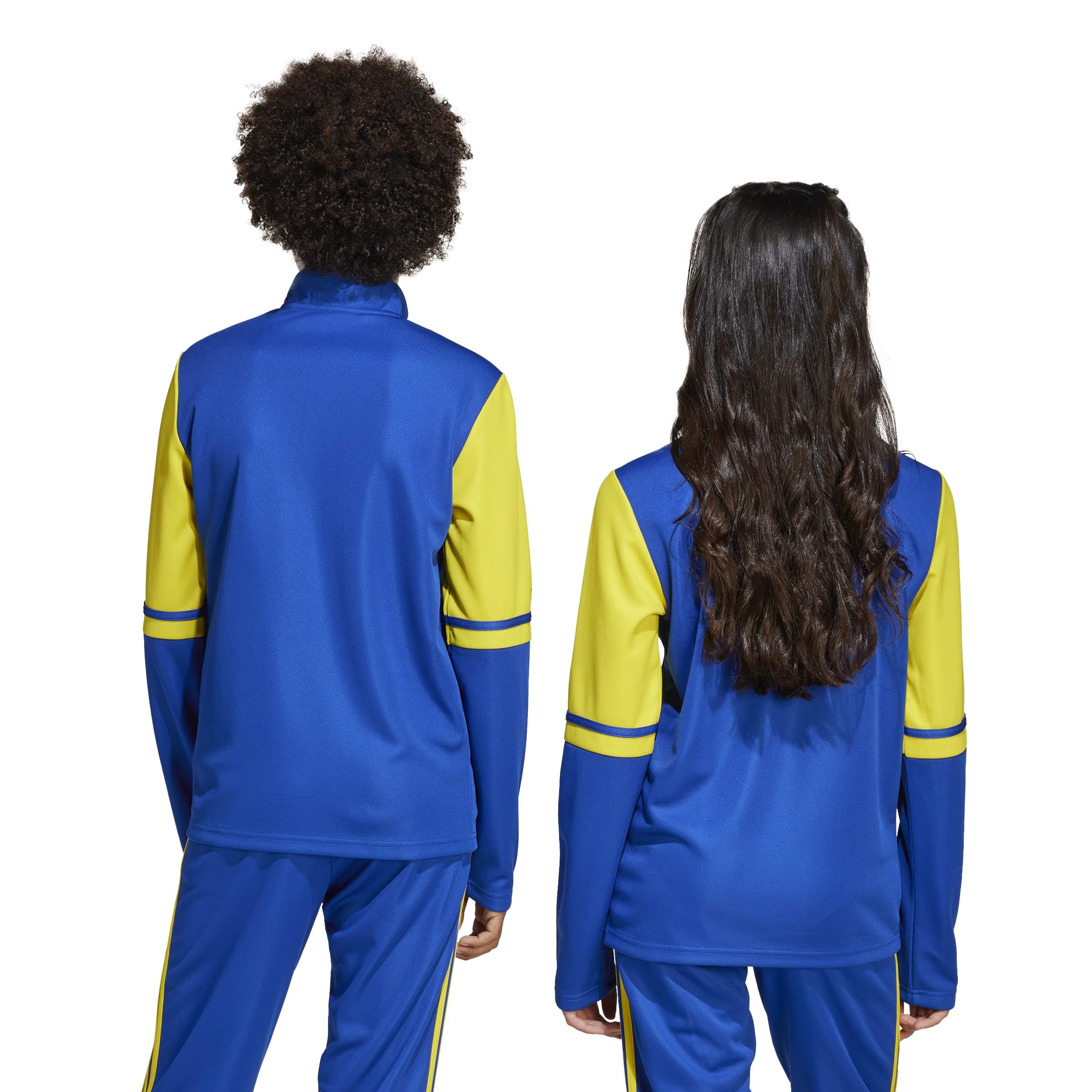 adidas Uniseks - dzieci Squadra25 Training Top Kids Sweatshirt, team royal blue/team yellow, 9-10 Years