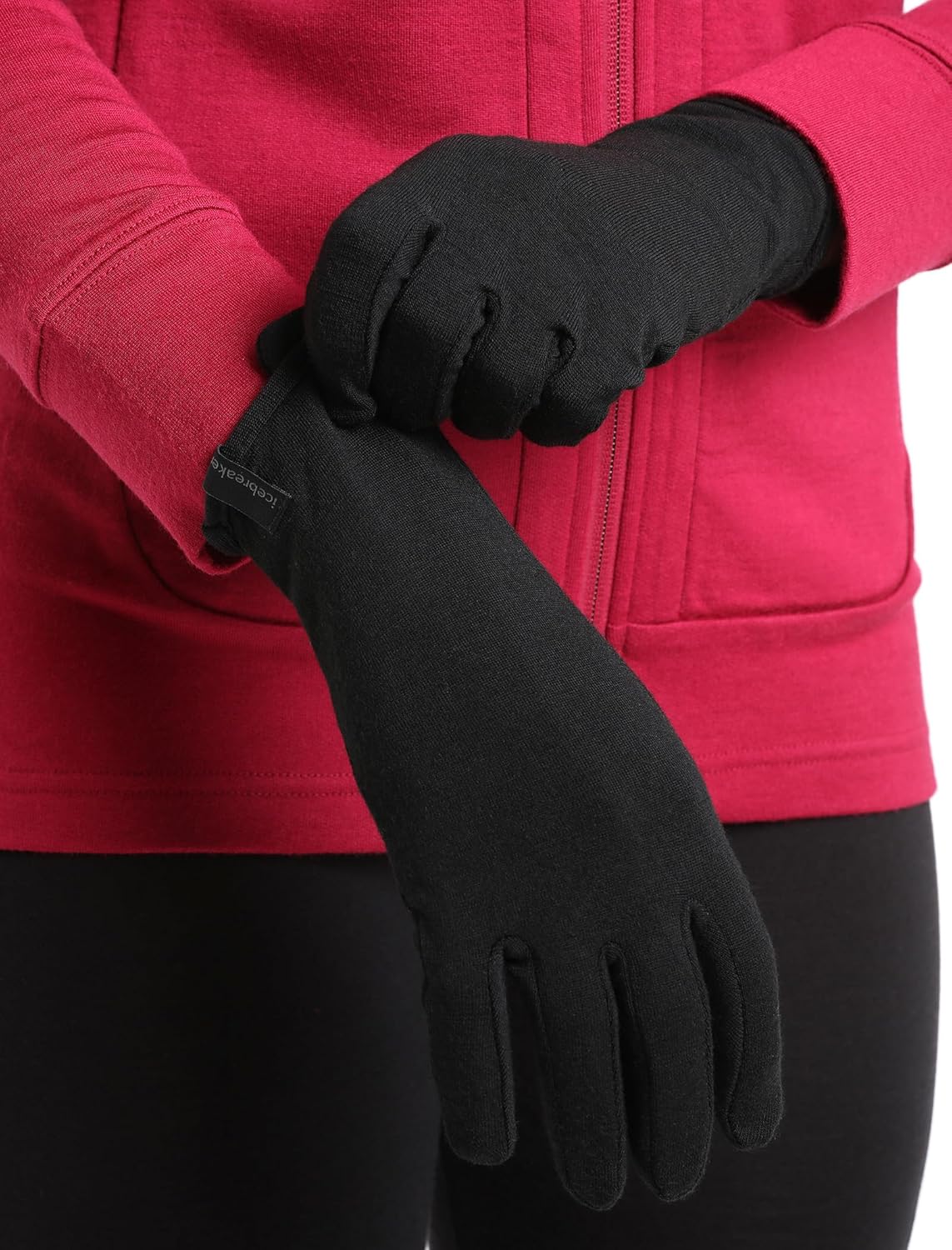 Icebreaker unisex 260 Tech Wool Winter Glove Liner for Men Or Women