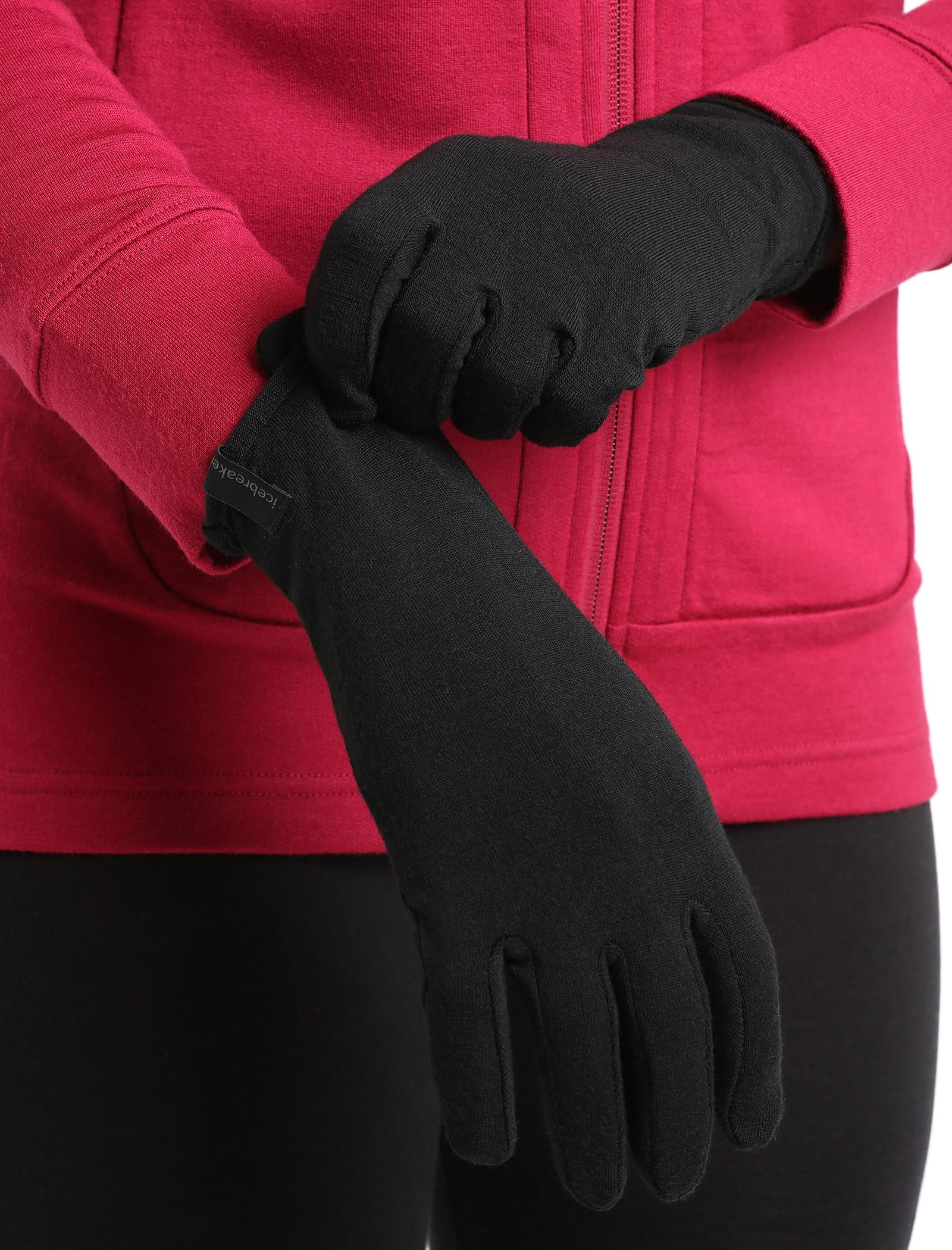 Icebreaker 260 Tech Wool Doublure de Gants D'hiver pour Homme Ou Femme gants pour temps froid Mixte (lot de 1)