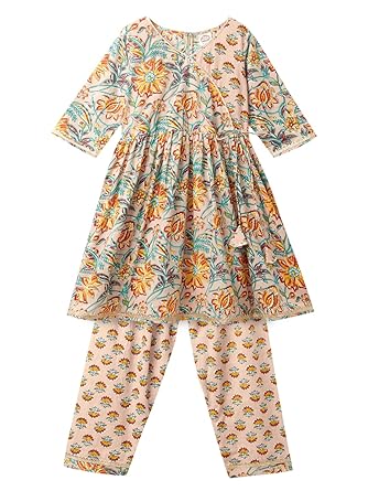 CuB McPAWS be curious Girls Cotton Salwar Suit