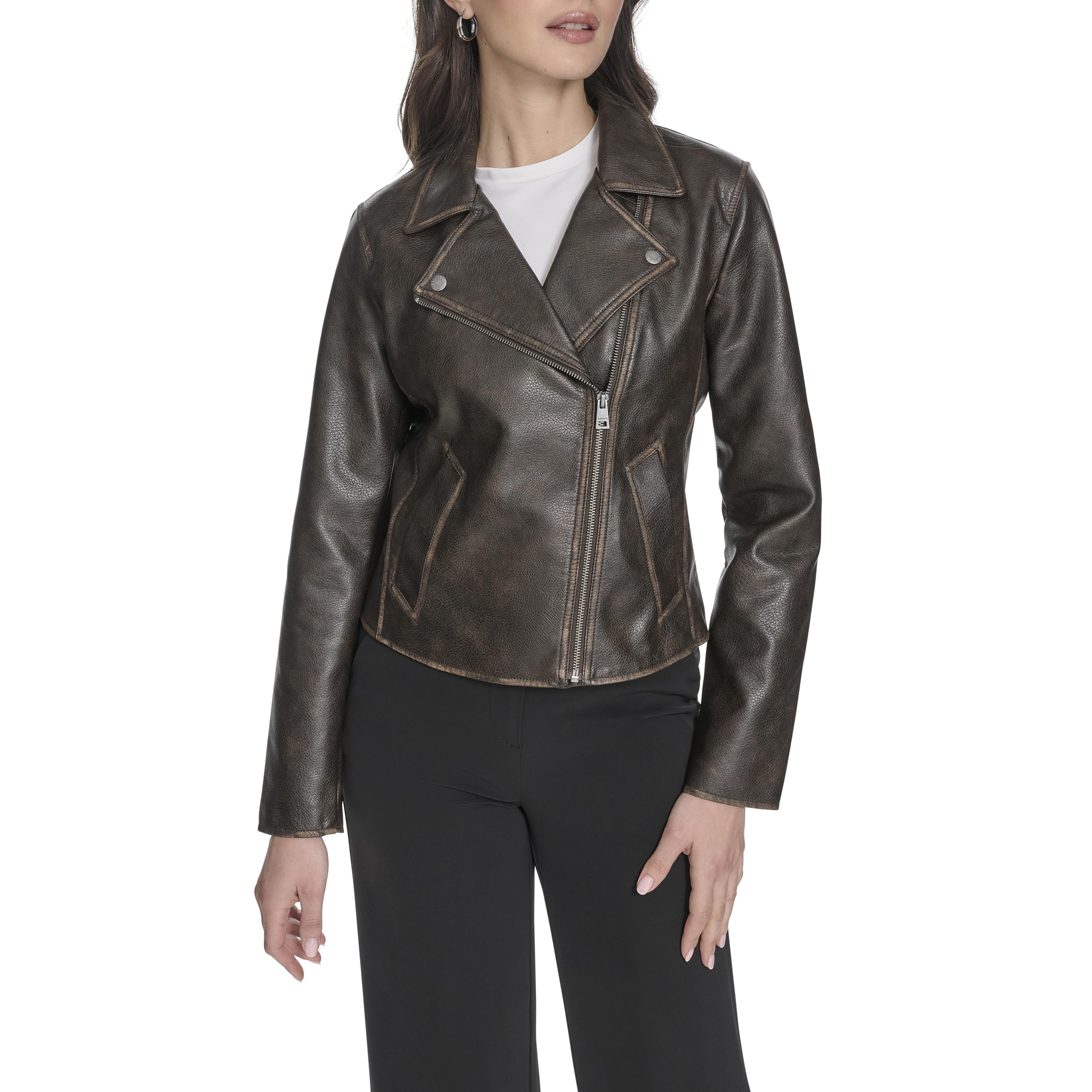 Levi's Women's Moto Jacket With Welt Pockets