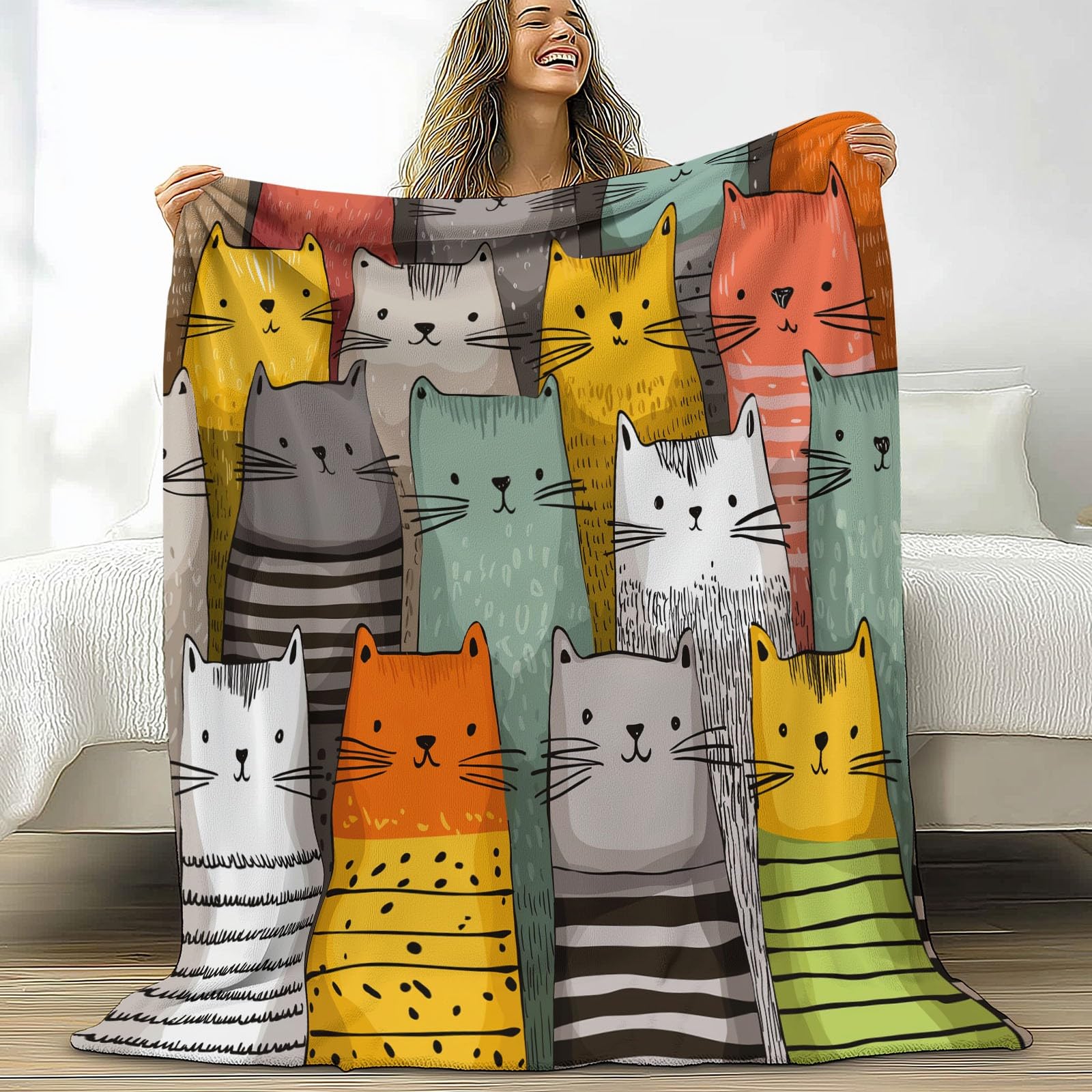 Couverture plaid polaire enfant ultra douce et moelleuse en peluche