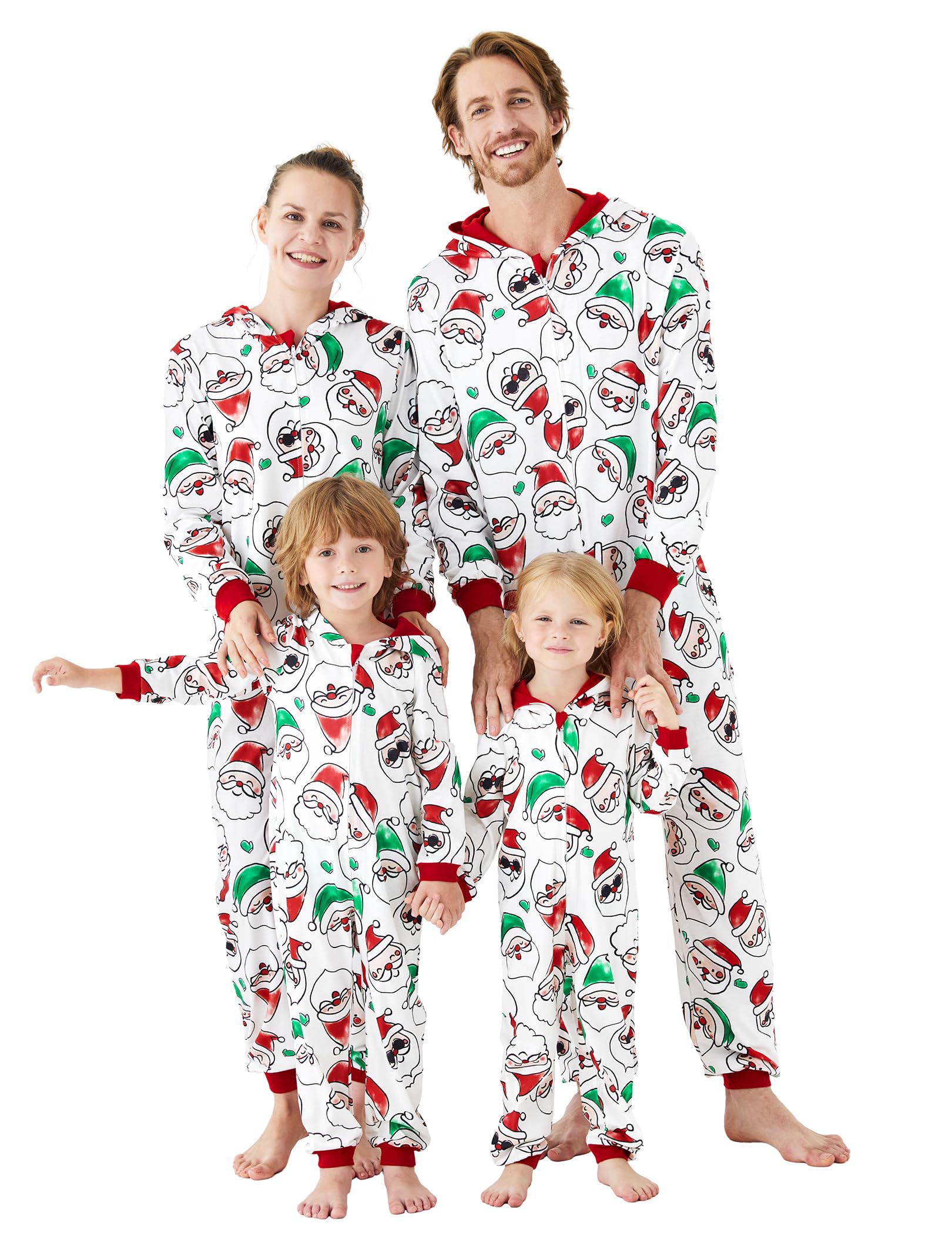 PATPATFamily Christmas Pjs Matching Sets Holiday Jammies Sleepwear Christmas Pajamas for Family Mommy and Me Xmas Outfits