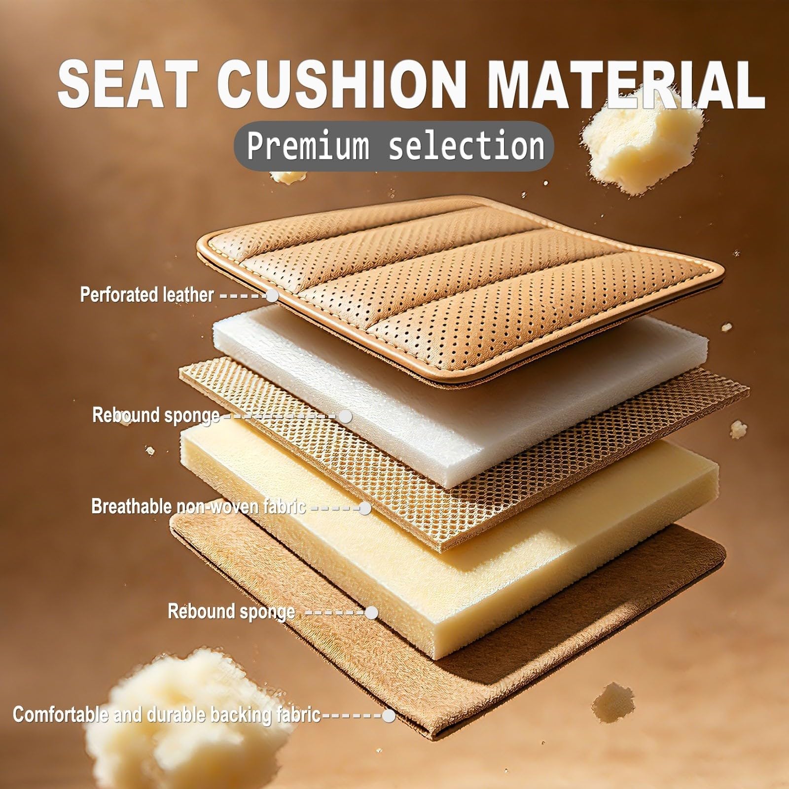 Funda Asiento Coche para Jeep Avenger 2024,Protector De Asiento Delantero para Delantero Y Trasero,Apto para Todas Las Estaciones,Impermeable Y Transpirable
