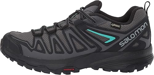Miniatura 8 de Salomon Zapatos de senderismo X Crest para mujer negro rosado gris Grey Pink Black 1