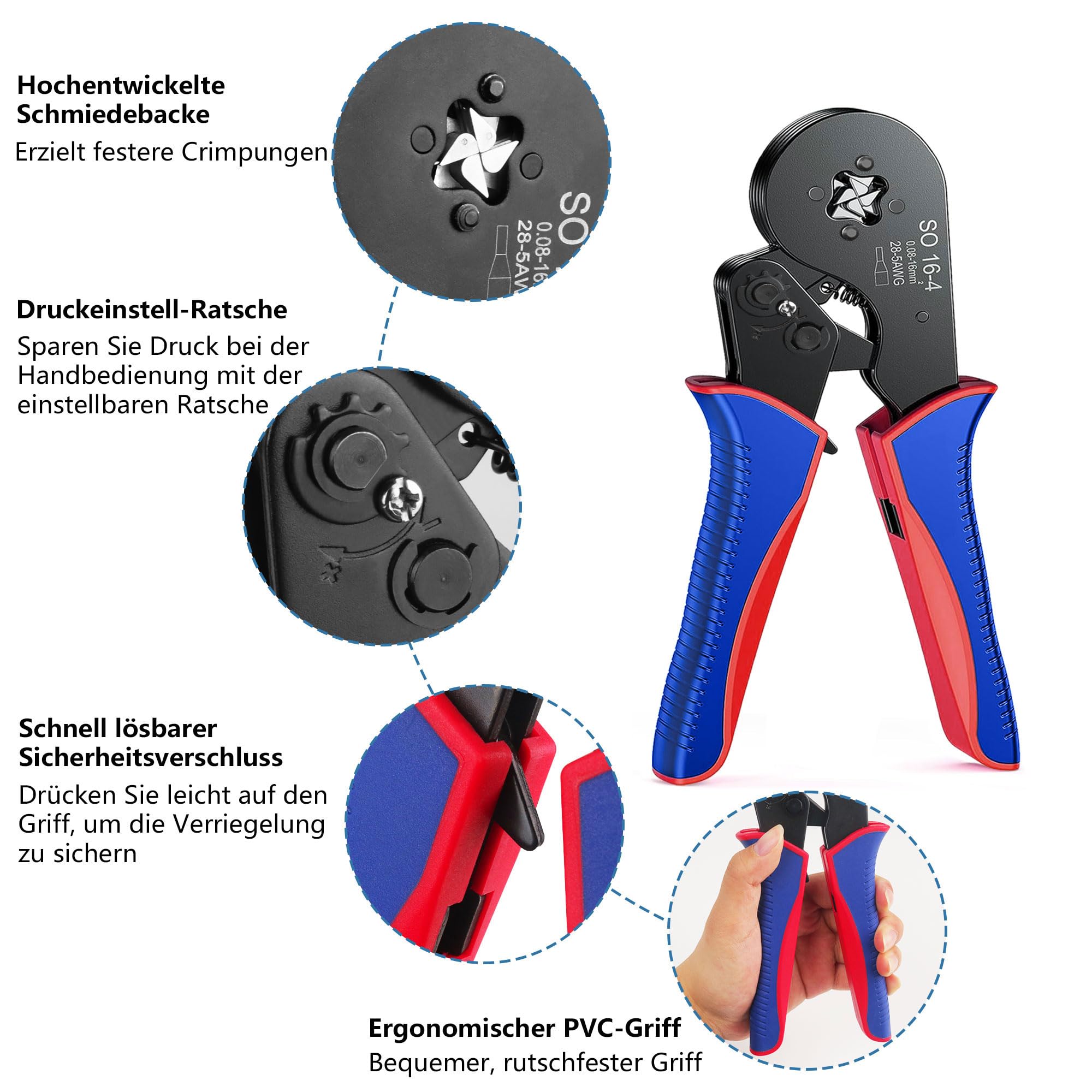 Pinza In Acciaio Inox Pinza Crimpatrice Per Coroncine Primarie In Oro - Strumento Dentale In Acciaio Inox Per Ortodonzia, Modello DP-28 Piastra Crepes - Foto 11