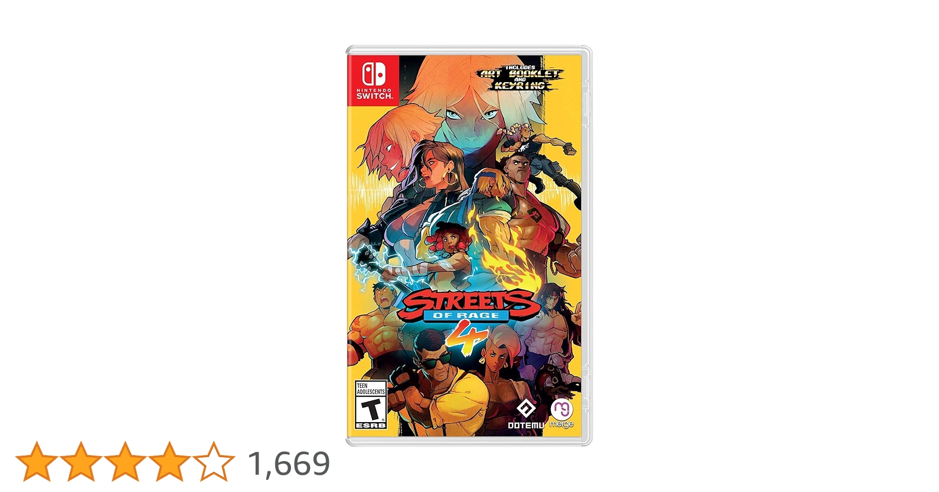 Streets of Rage 4 Nintendo Switch Games and Software