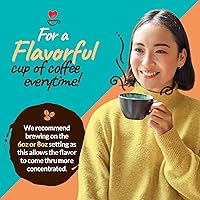 Vista 34 de Smart Sips, Pumpkin Spice Cinnamon Roll Coffee, Medium Roast, Gourmet Flavored Coffee Single Serve Pods for Keurig K-Cup Brewers, 24 Count