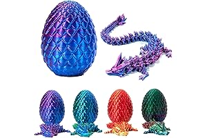 3D Printed Dragon Eggs with Dragons Inside: Unleash the Magic of Fantasy