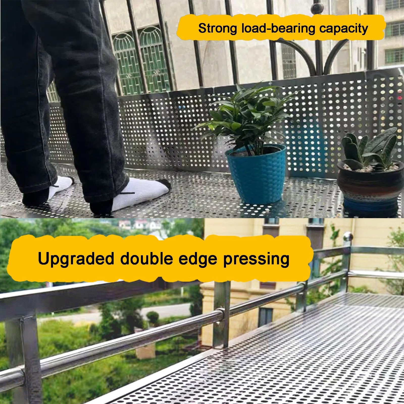 Blacha perforowana ze stali nierdzewnej, Płyta perforowana ze stali nierdzewnej 304 do wentylacji i filtracji oparów w wielu rozmiarach(W80*L600cm/W31.4*L236.2in)