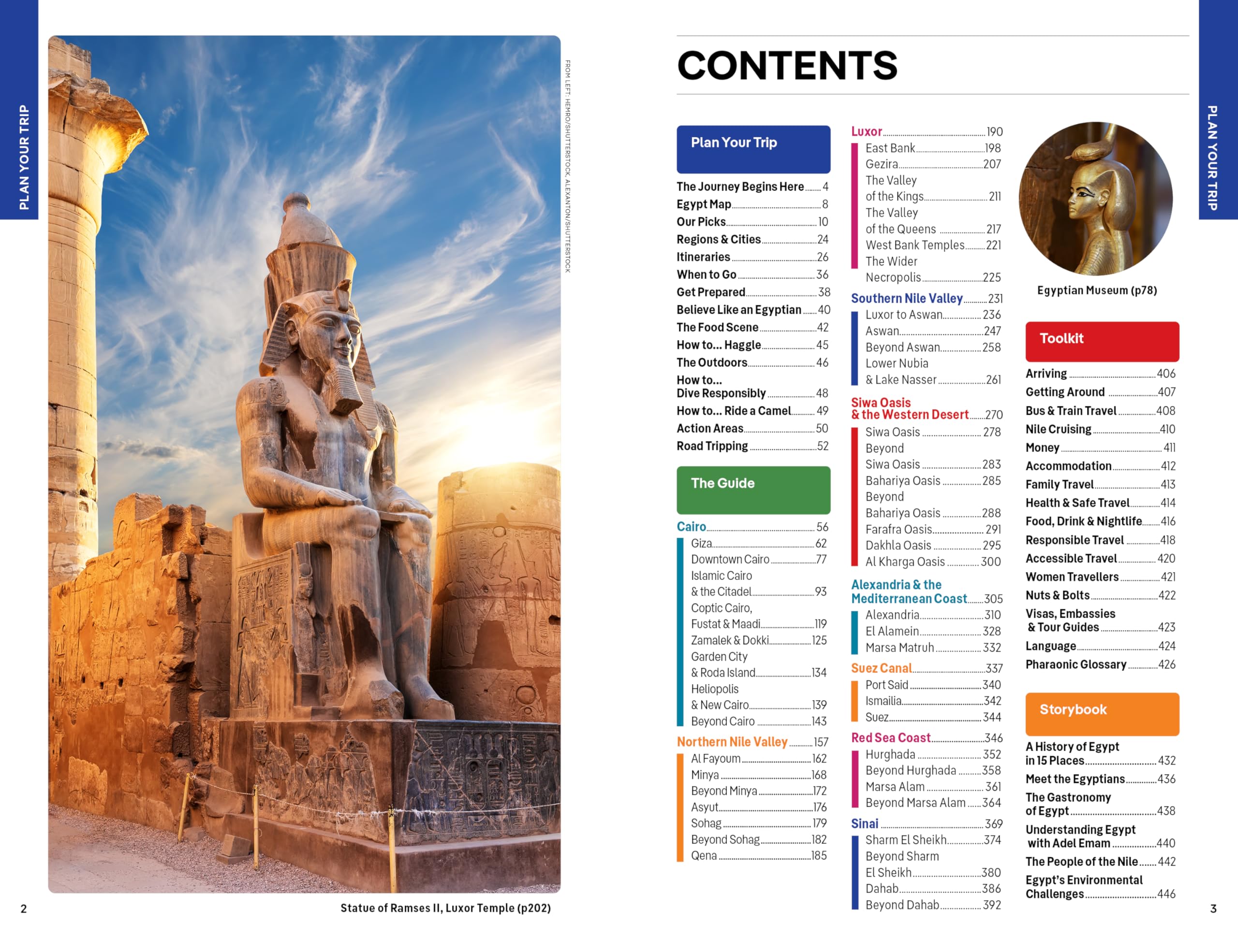 Egypt 16ed -anglais-: Plan the Trip of a Lifetime | Detailed Itineraries & Maps | Insider Tips | Covers Great Pyramid, Luxor, Siwa Oasis and more