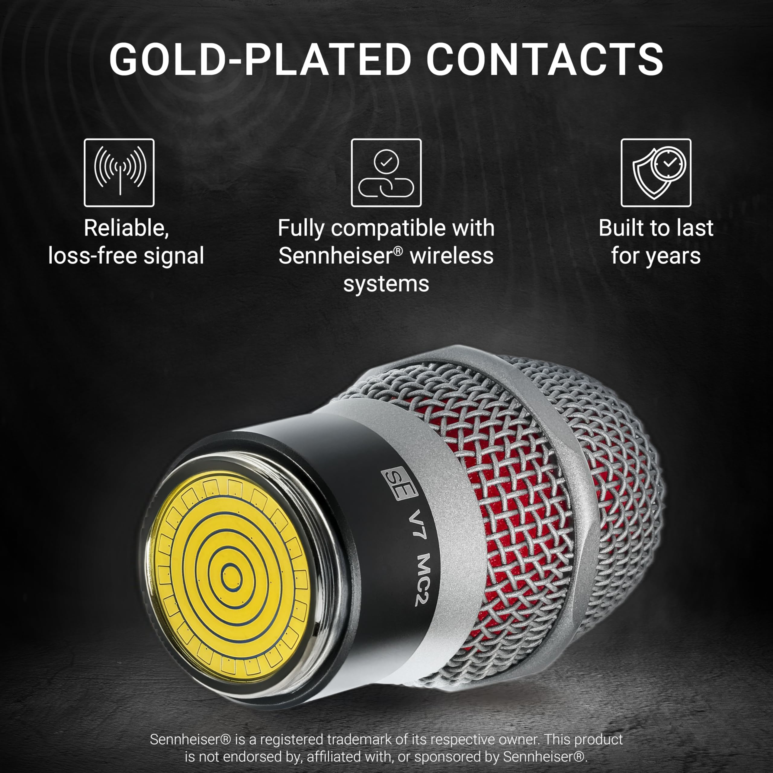 Amazon.com: SE ELECTRONICS V7 MC2 Wireless Microphone Capsule
