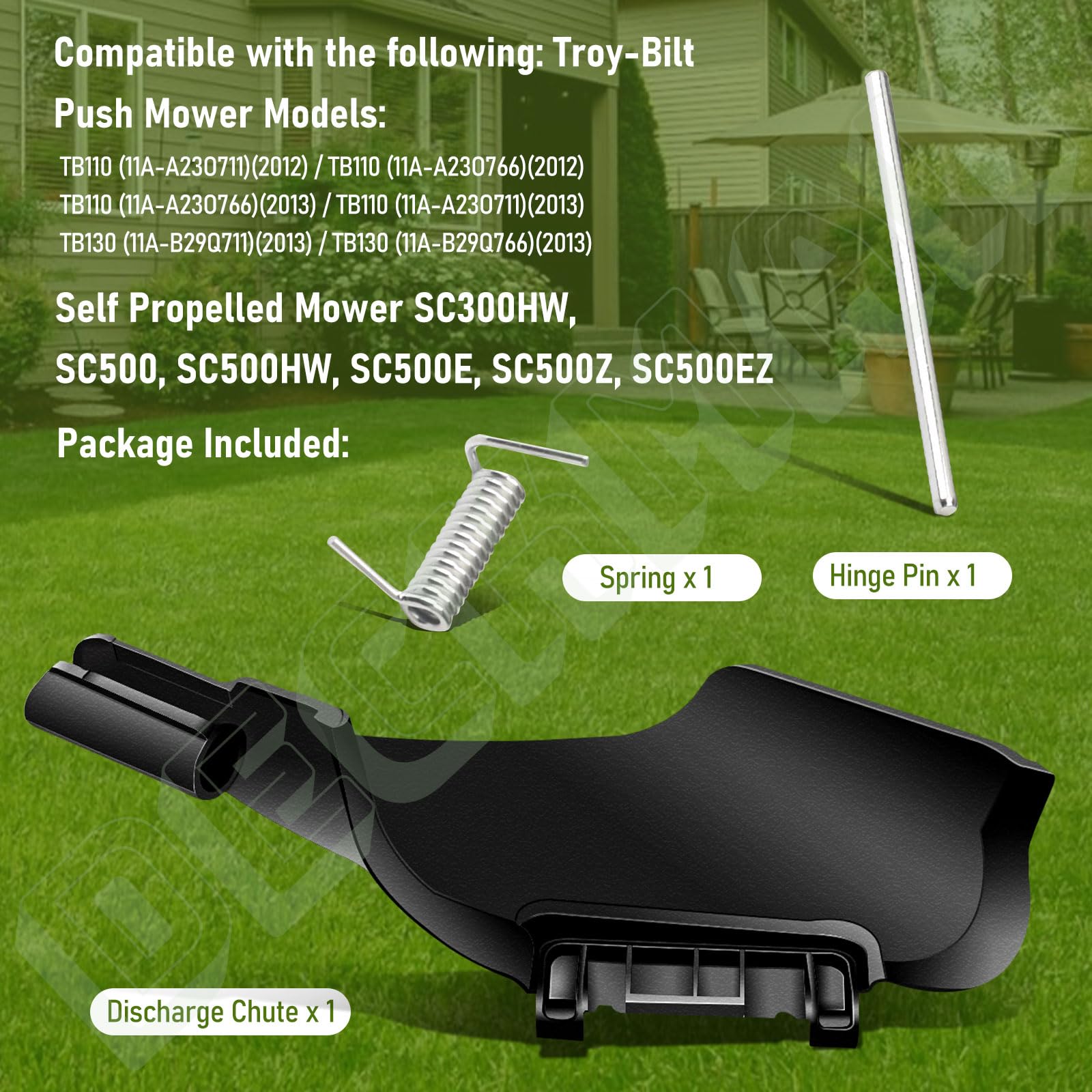 731-7131 731-07131 Scivolo Di Scarico Laterale Per Tosaerba Cad Tb110 Tb130~p135976072 - Foto 4