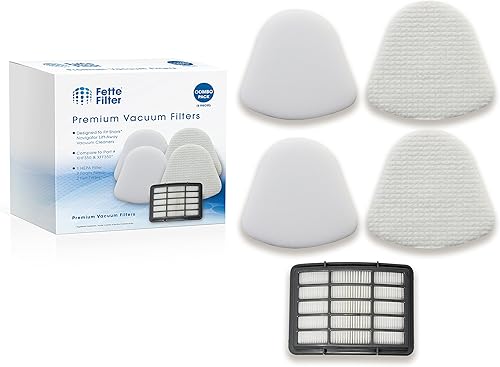 Fette Filter Filtros para Shark Vacuum Navigator Lift-away ZU503AMZ, NV350, NV351, NV352, NV355, NV356E, NV357, NV360, NV370, NV391, UV440, UV490,