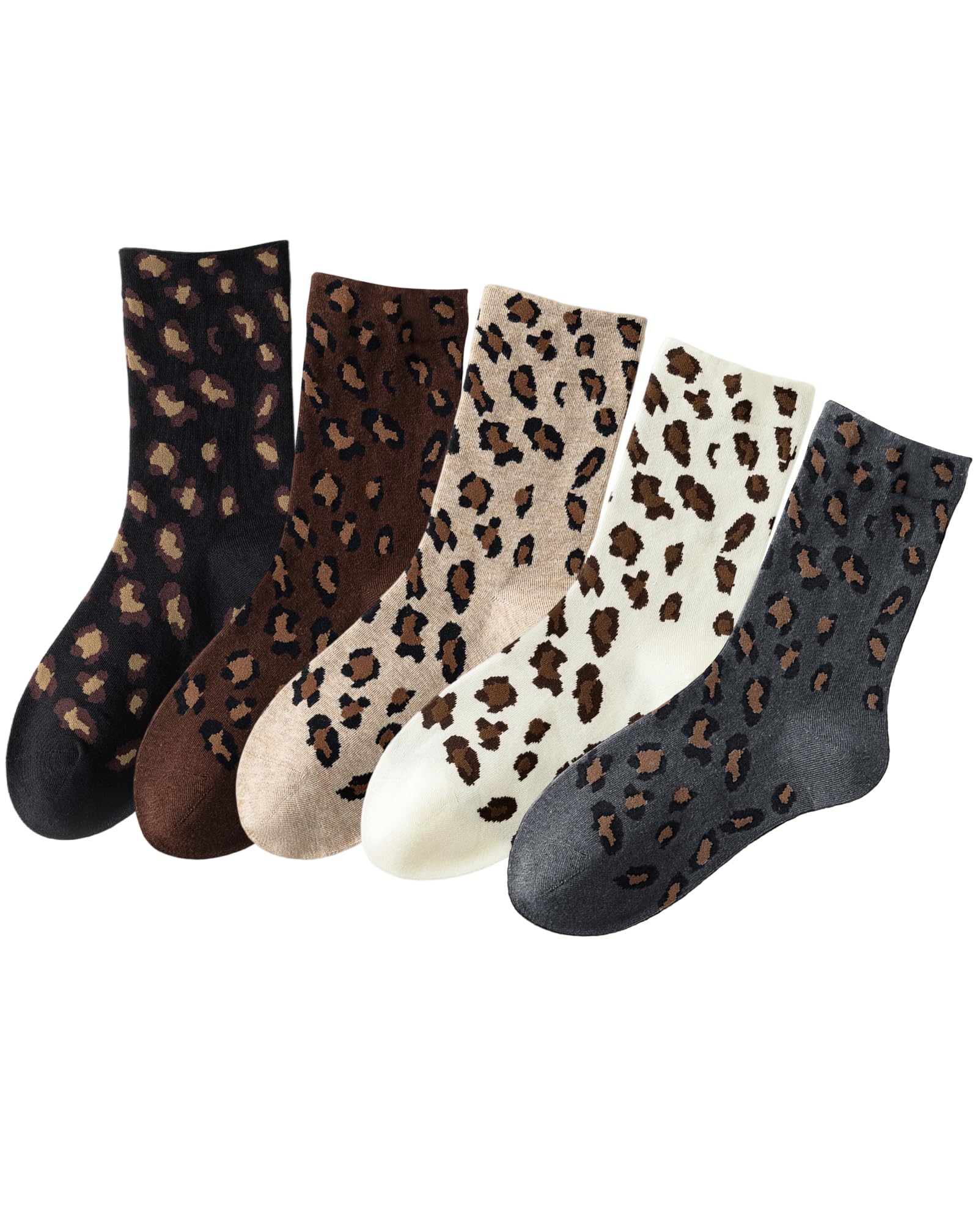 Cheetah Print Socks