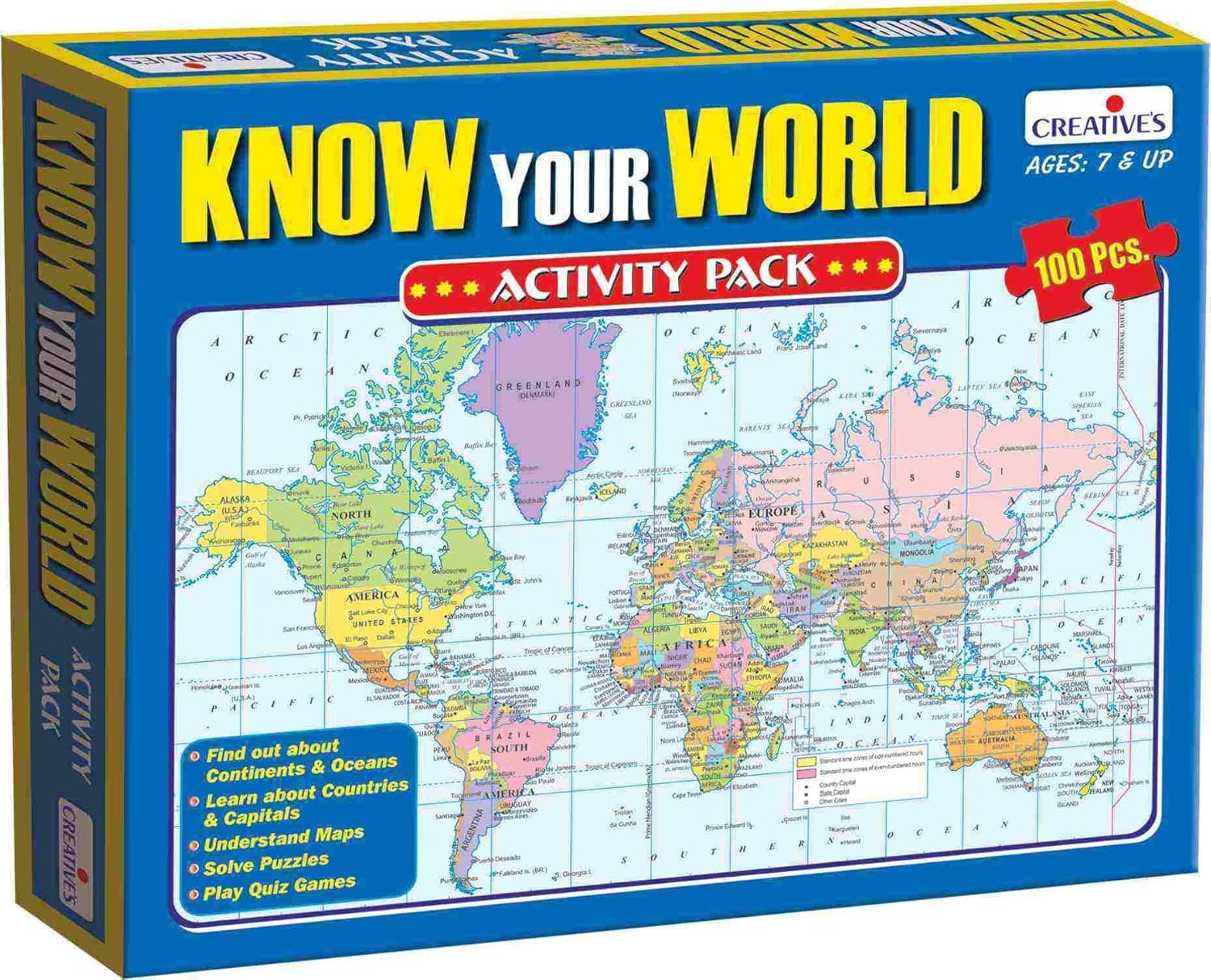 Creative's Know Your World - An Activity Pack Puzzle |0721|