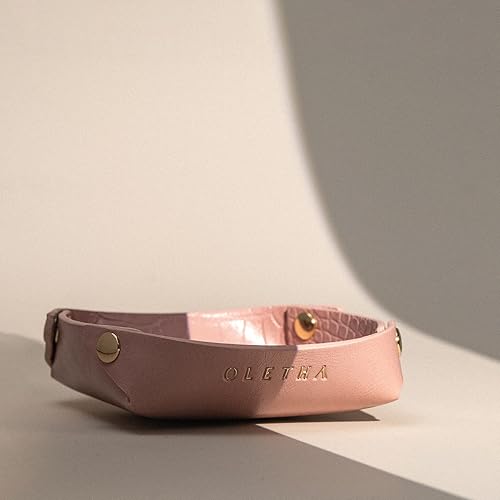 Miniatura 2 de OLETHA Plato estético pequeño para baratijas, bandeja plegable para joyas para almacenamiento que ahorra espacio, organizador versátil para uso