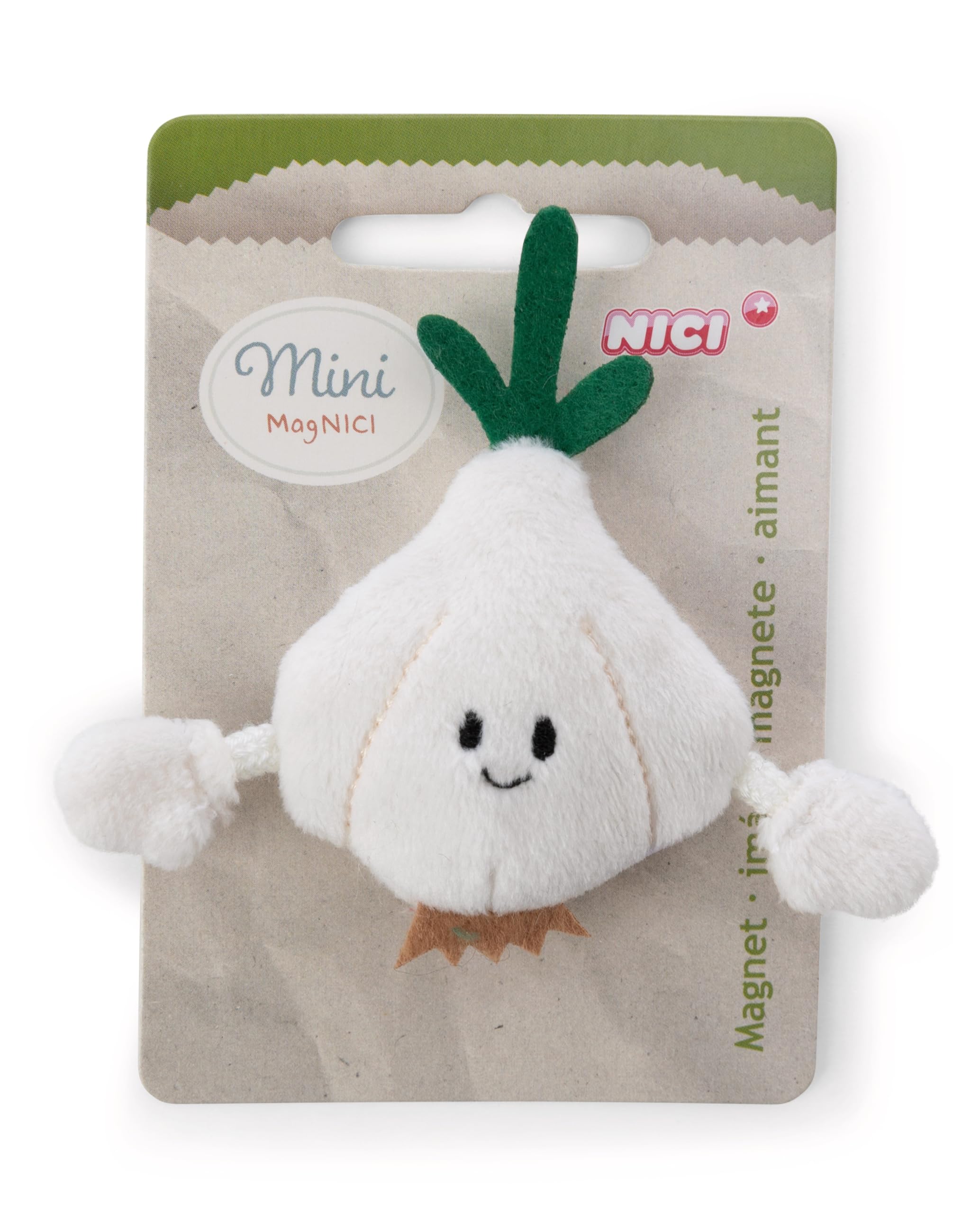 NICI 61865 MagNICI Mini Tomato Soft Toy, 7 cm, Red, with Magnet, Sticks to Metal Surfaces, Magnetic Boards and Bag Handles as a Travel Companion, Great Gift Idea NICI 61865 MagNICI Mini Tomato Soft Toy, 7 cm, Red, with Magnet, Sticks to Metal Surfaces, Magnetic Boards and Bag Handles as a Travel Companion, Great Gift Idea