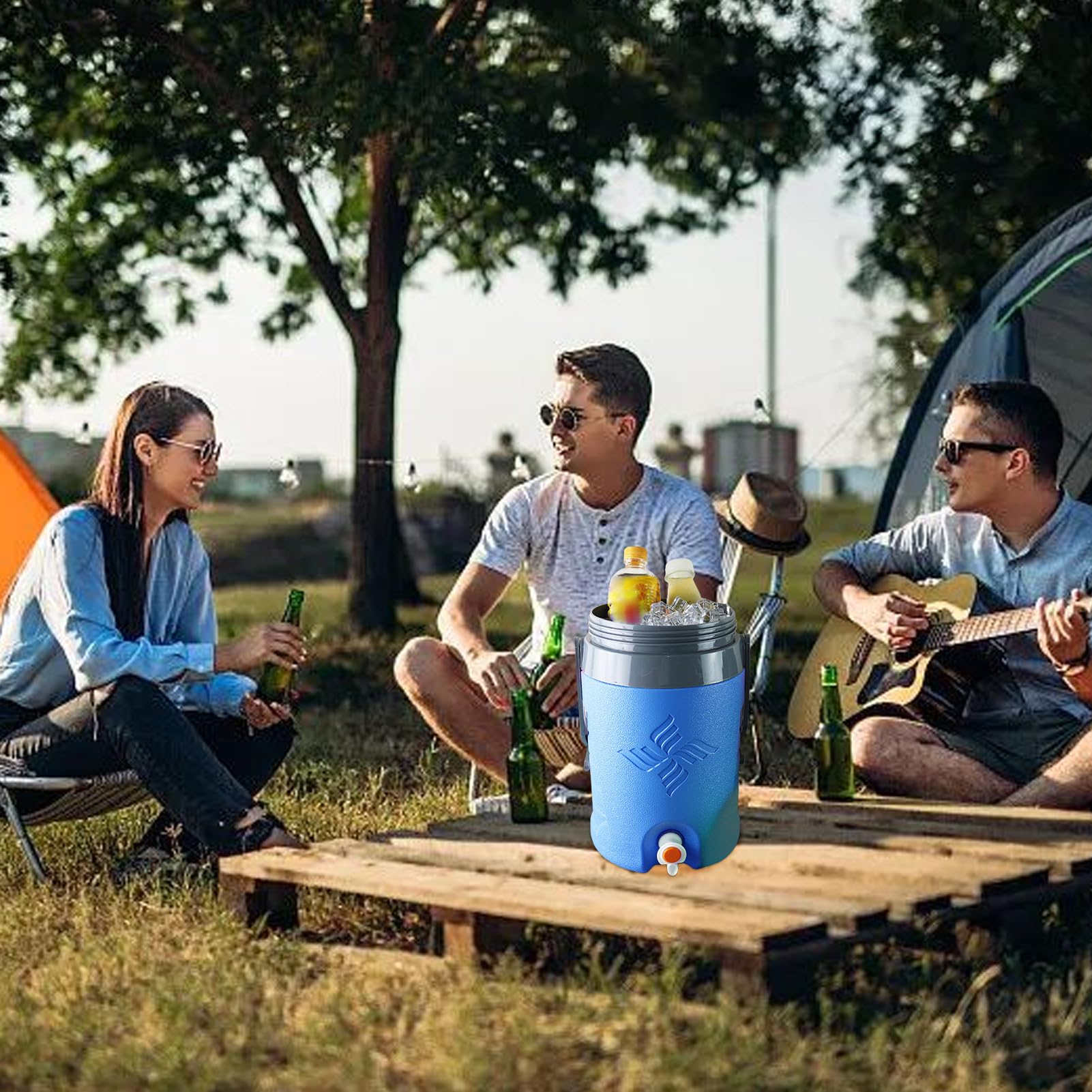 Dispensador de bebidas calientes portátil para bebidas frías y calientes