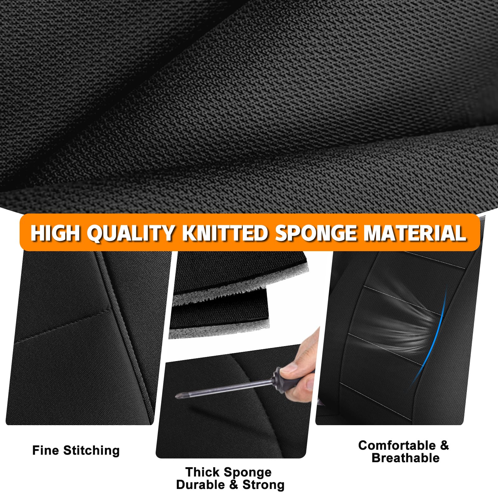 2015-2020 Yukon 60/40 Split Bench Seat Covers | Headwaters Seat Covers - View #4